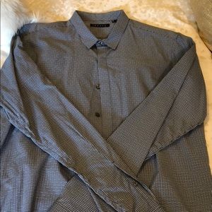Theory Men’s casual button down - size L